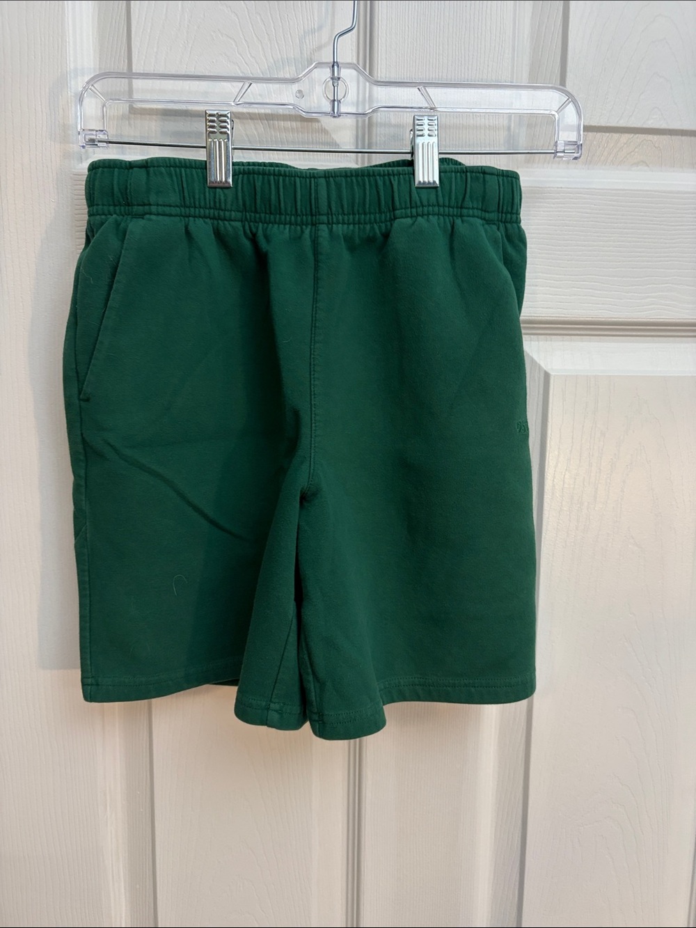 DSG Dark Green Elastic-Waist Kids Shorts